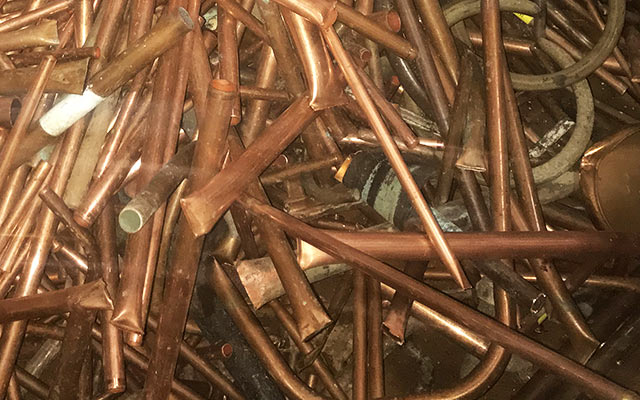 Clean Copper Tube