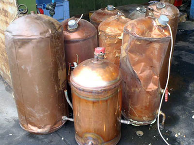 Copper Cylinders